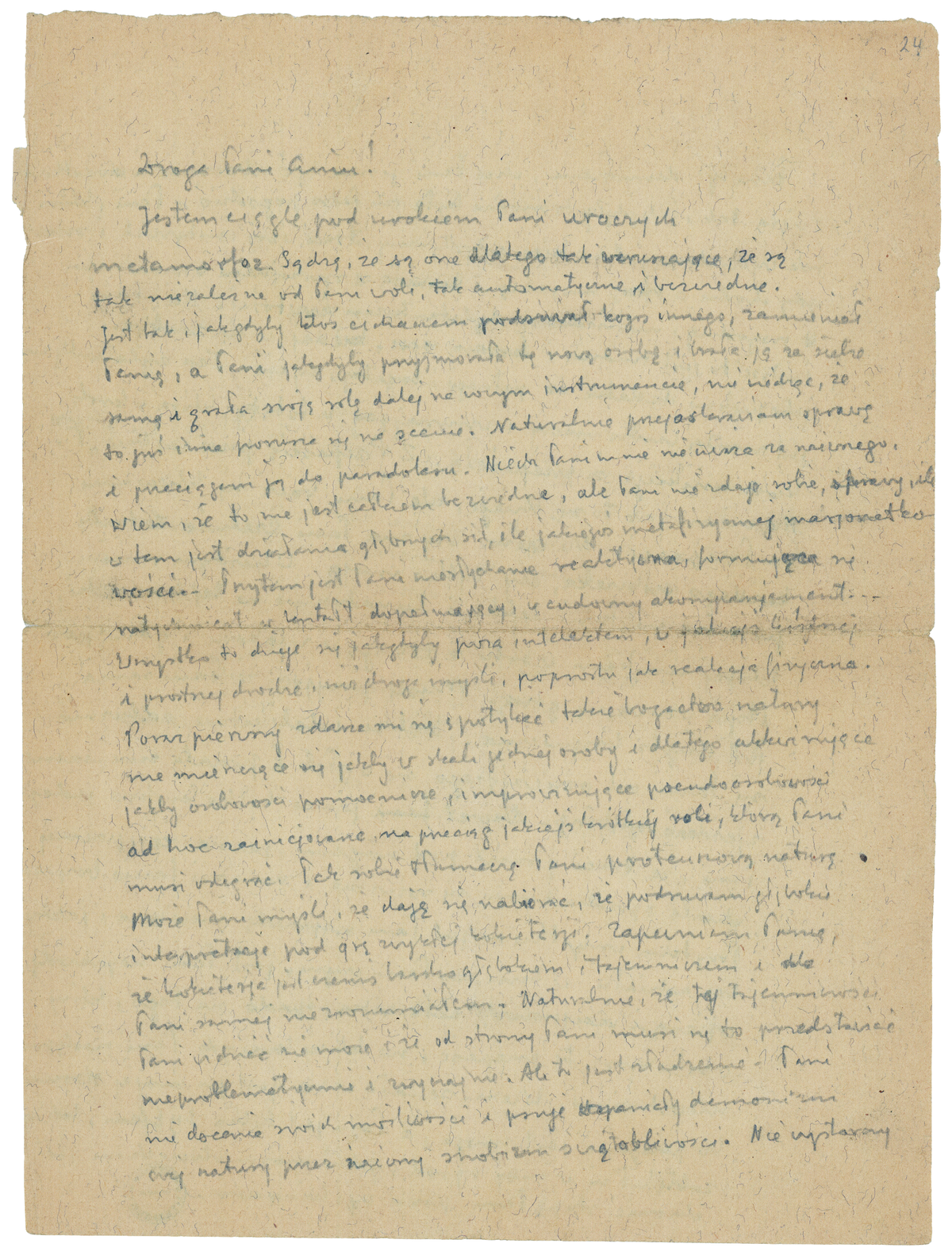 List do Płockier z 19 czerwca 1941_1