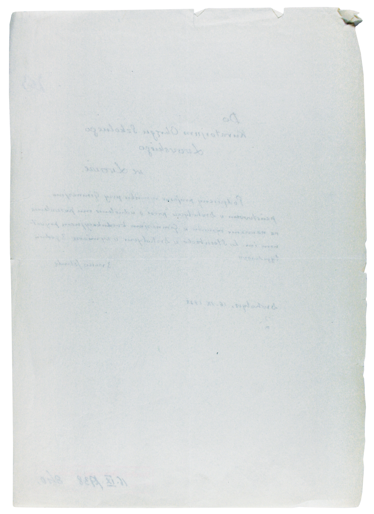 List Schulza do Kuratorium Okręgu Szkolnego Lwowskiego z 16 września 1938_2