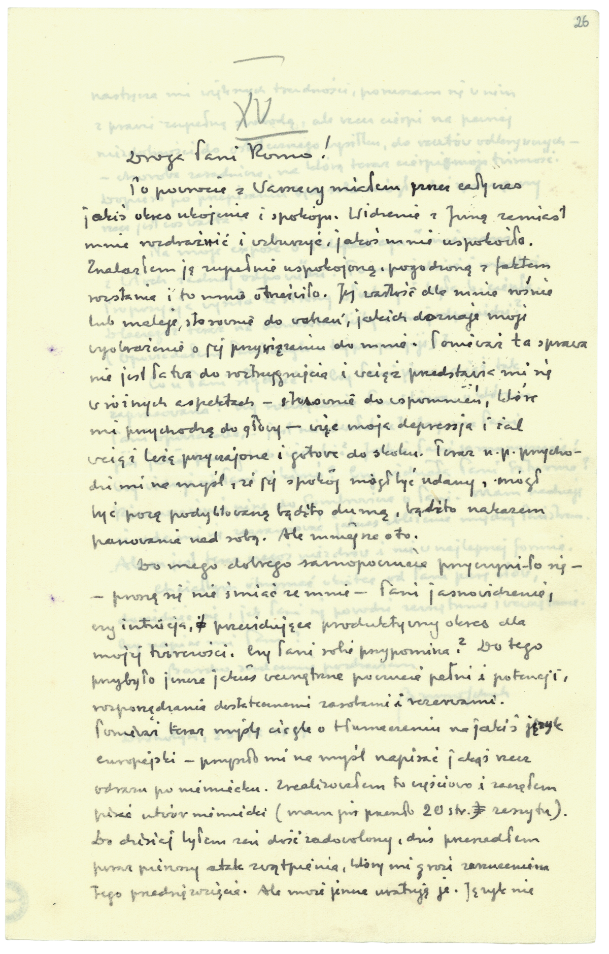 List Brunona Schulza do Romany Halpern z 29 września 1937_1