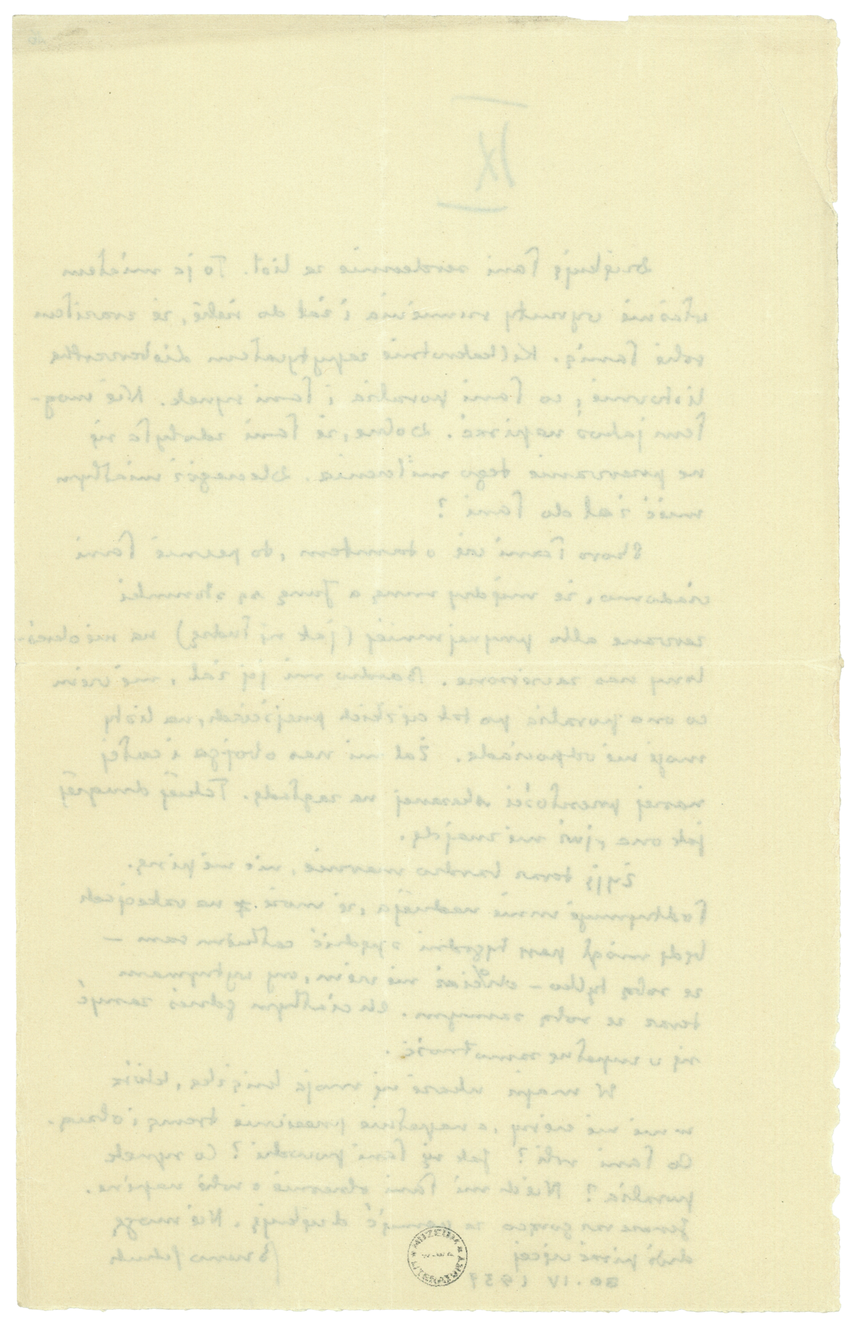 List Brunona Schulza do Romany Halpern z 30 kwietnia 1937_2