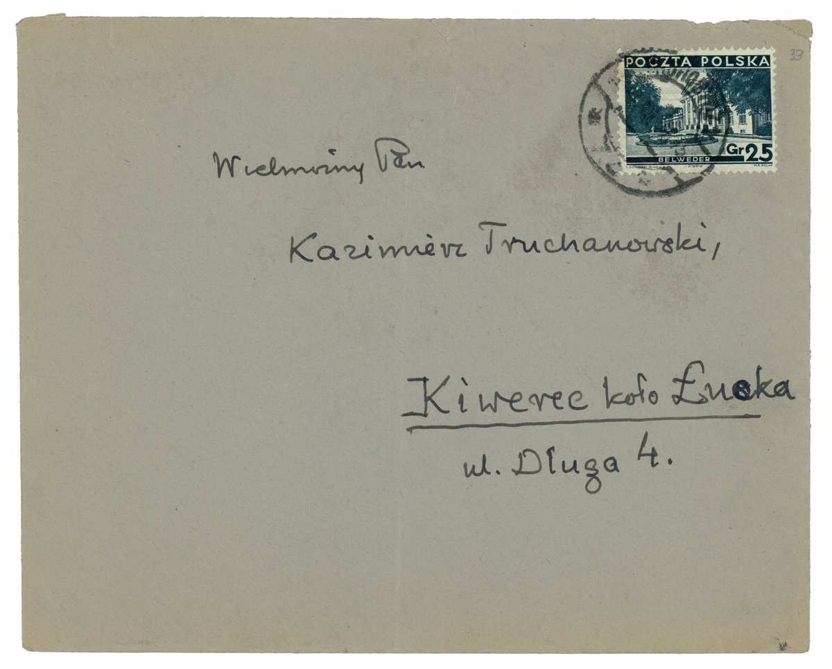 List Brunona Schulza do Kazimierza Truchanowskiego z 6 października 1935_4