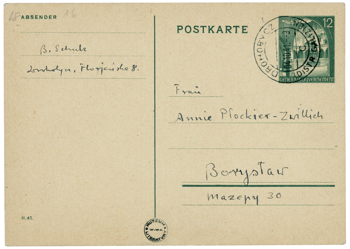 List do Płockier z 4 października 1941_2