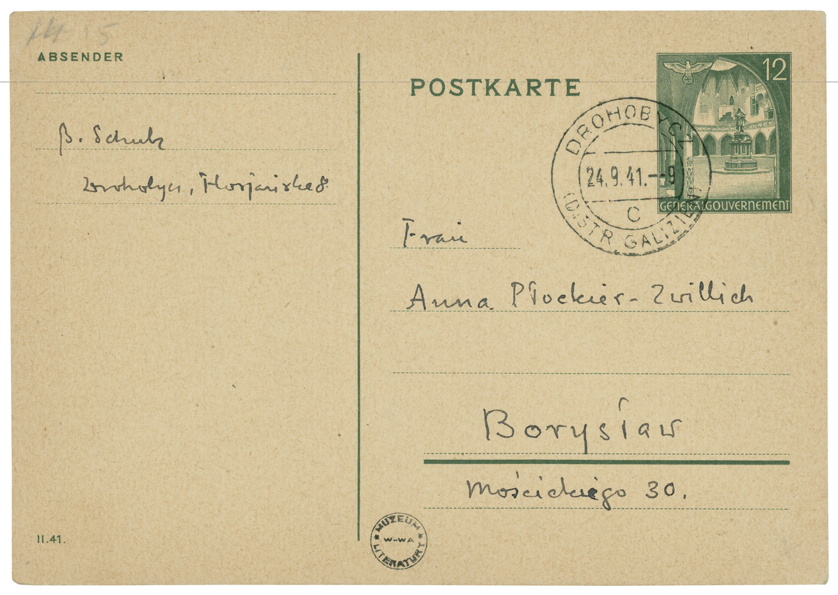 List do Płockier z 23 września 1941_2