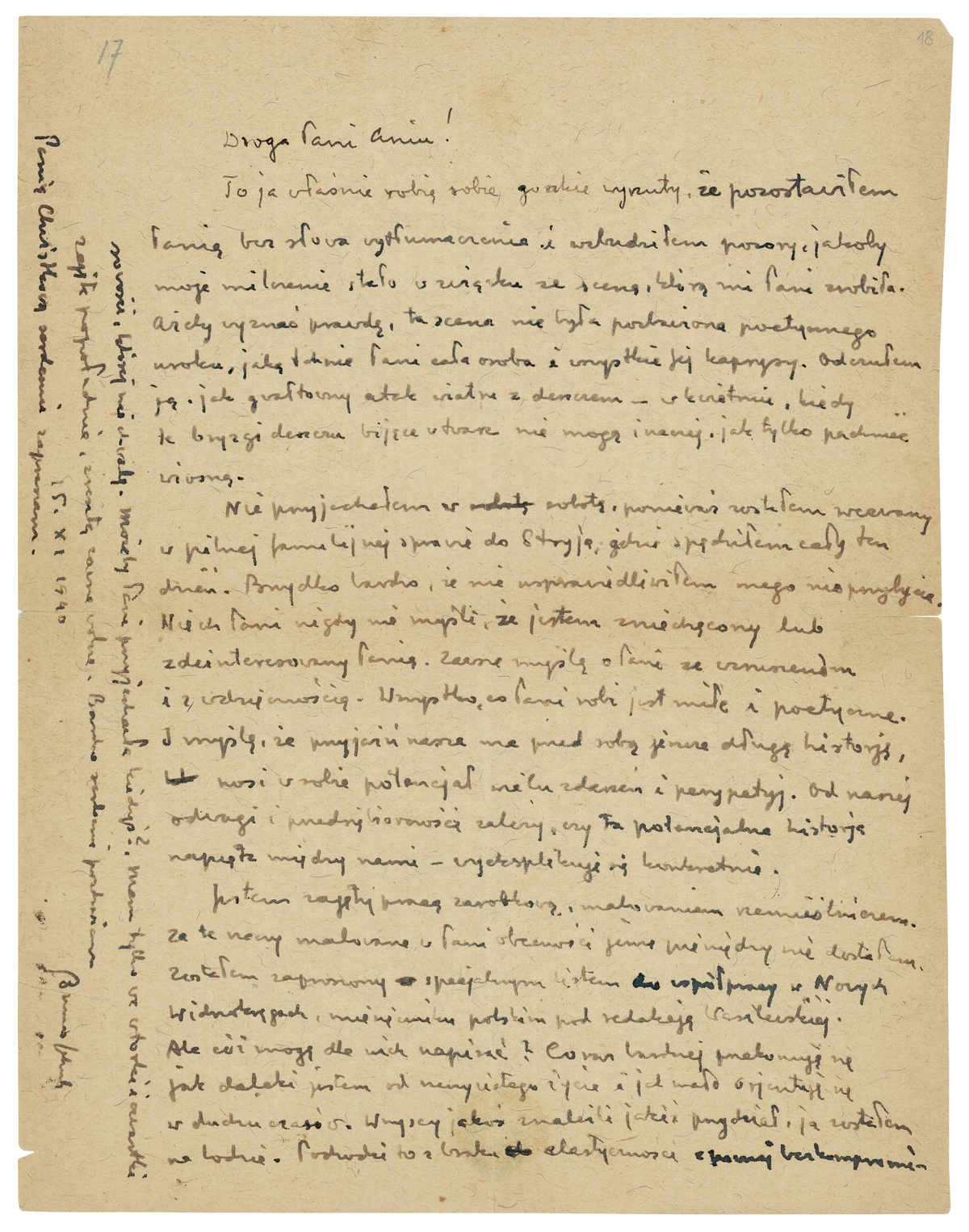 List do Anny Płockier z 15 listopada 1940_1