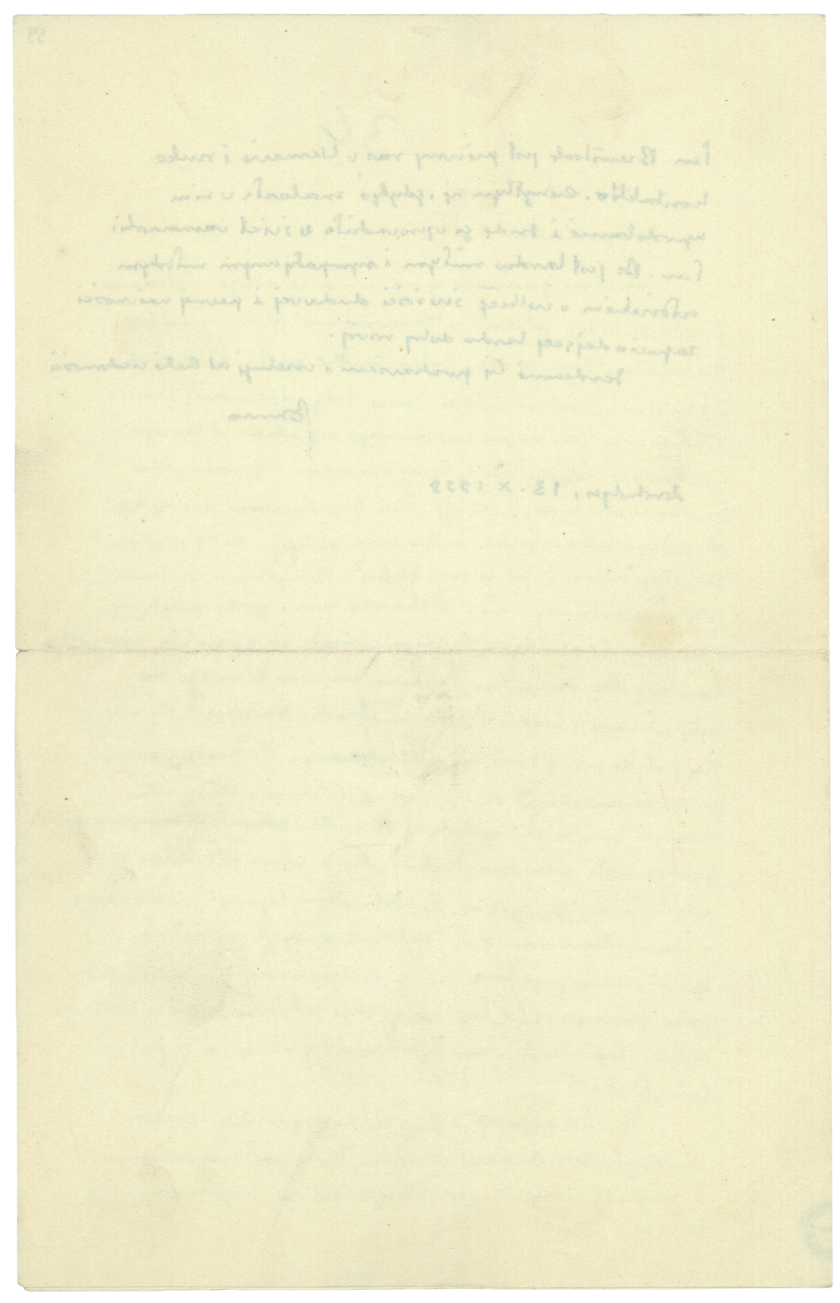List Schulza do Romany Halpern z 13 października 1938_3