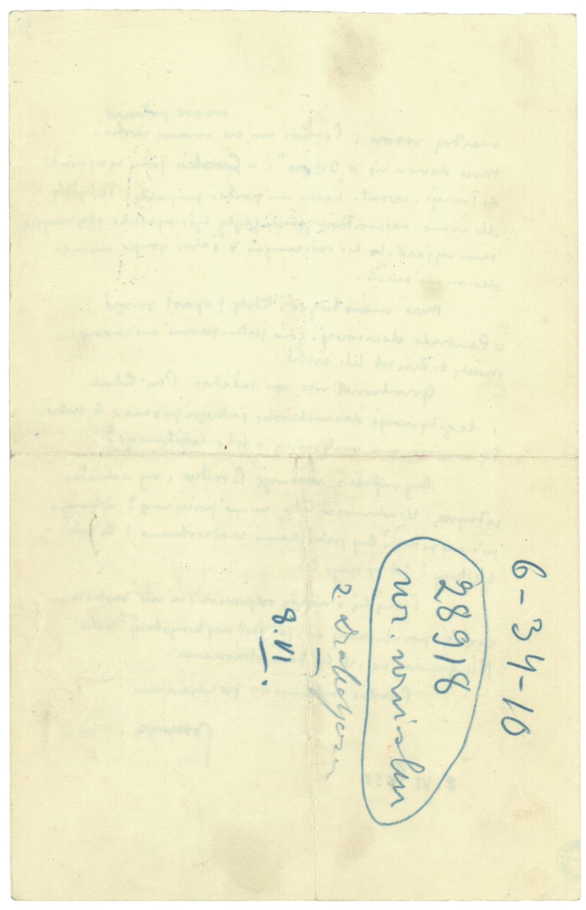 List Brunona Schulza do Romany Halpern z 8 czerwca 1938