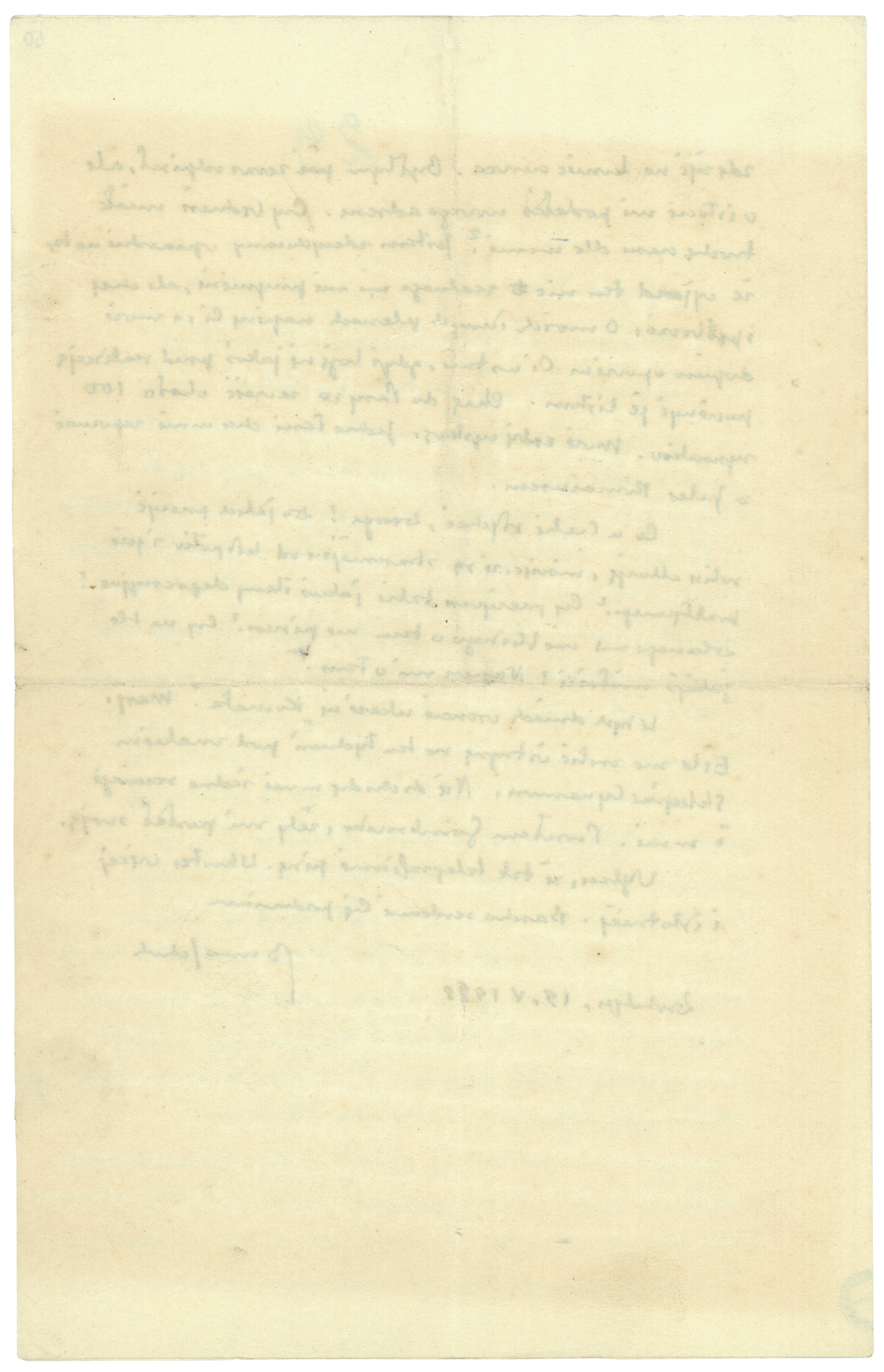 List Brunona Schulza do Romany Halpern z 19 maja 1938_3