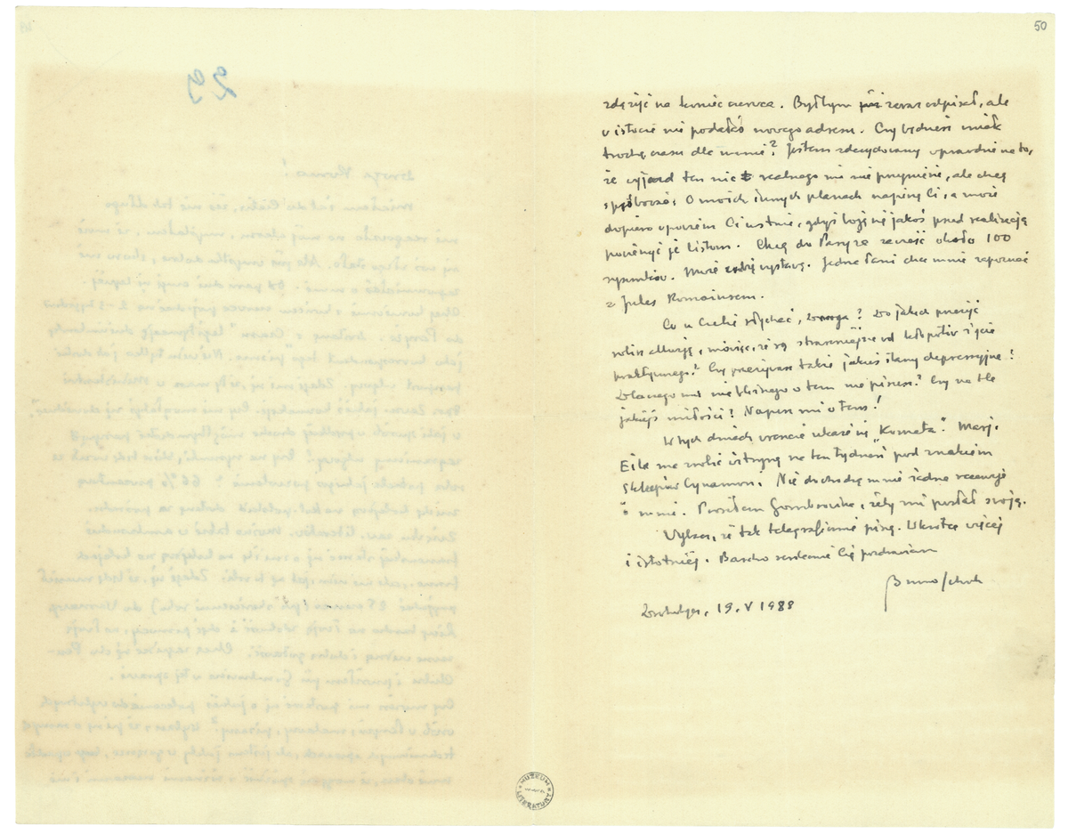 List Brunona Schulza do Romany Halpern z 19 maja 1938_2
