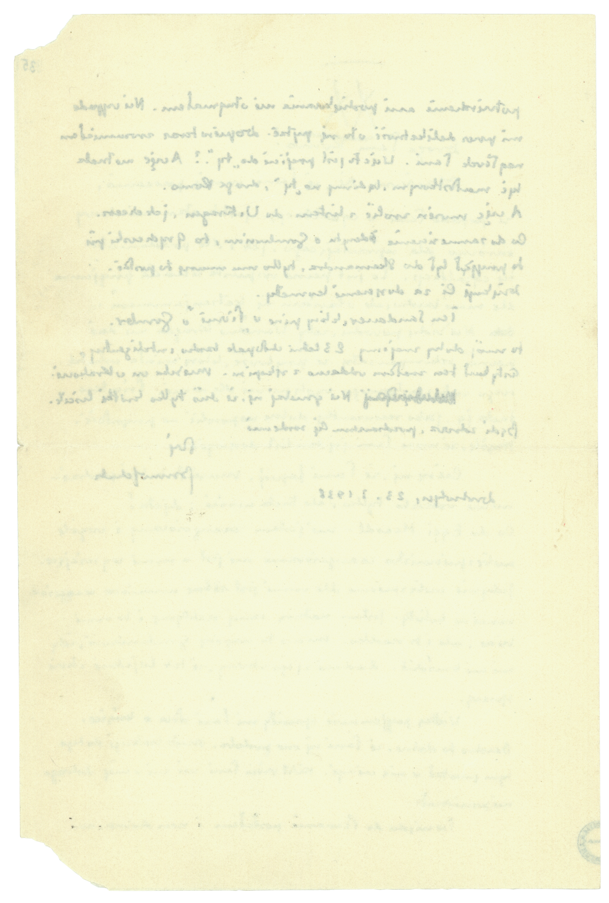 List Brunona Schulza do Romany Halpern z 23 stycznia 1938_3