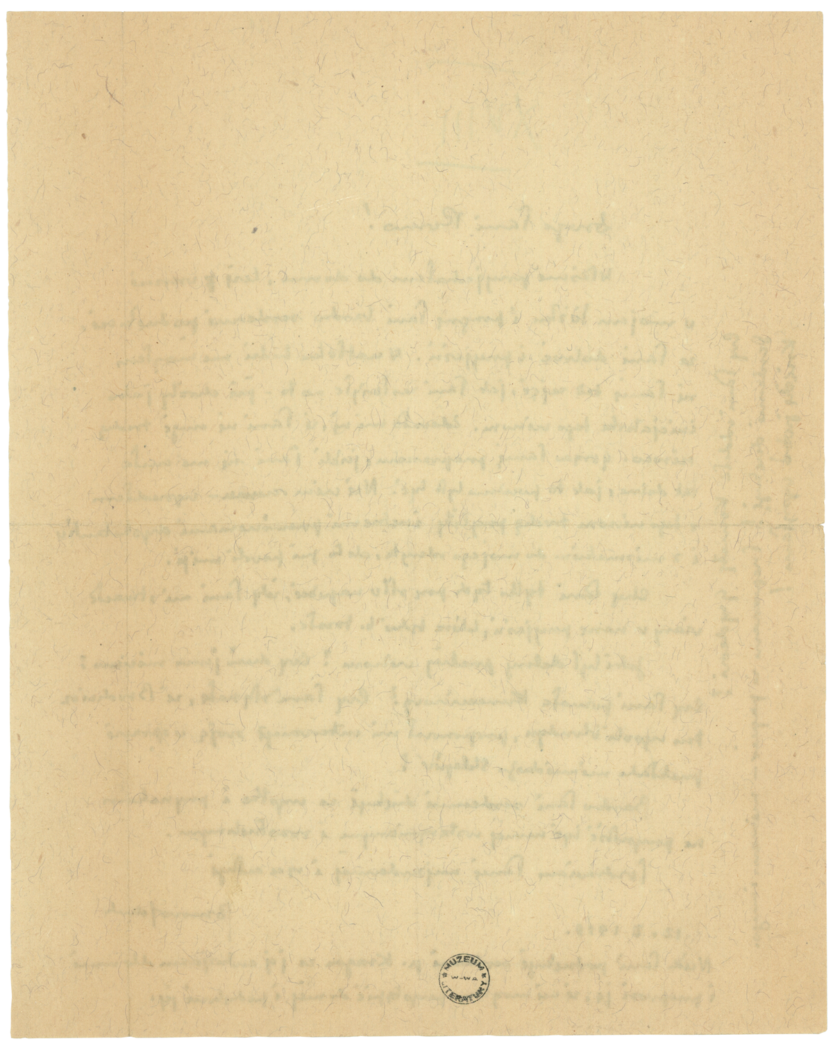 List Brunona Schulza do Romany Halpern z 12 stycznia 1938_2