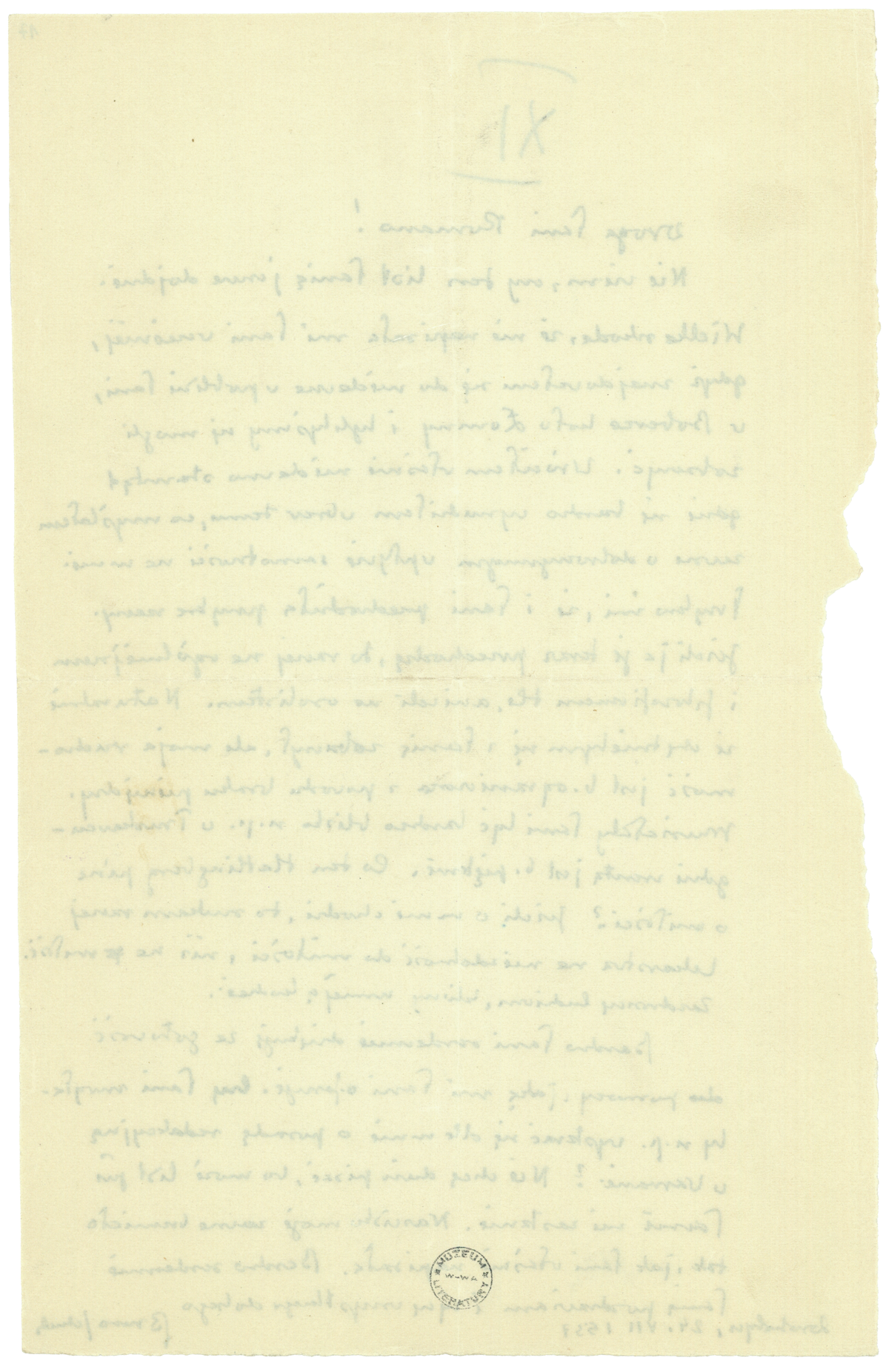 List Brunona Schulza do Romany Halpern z 24 lipca 1937_2