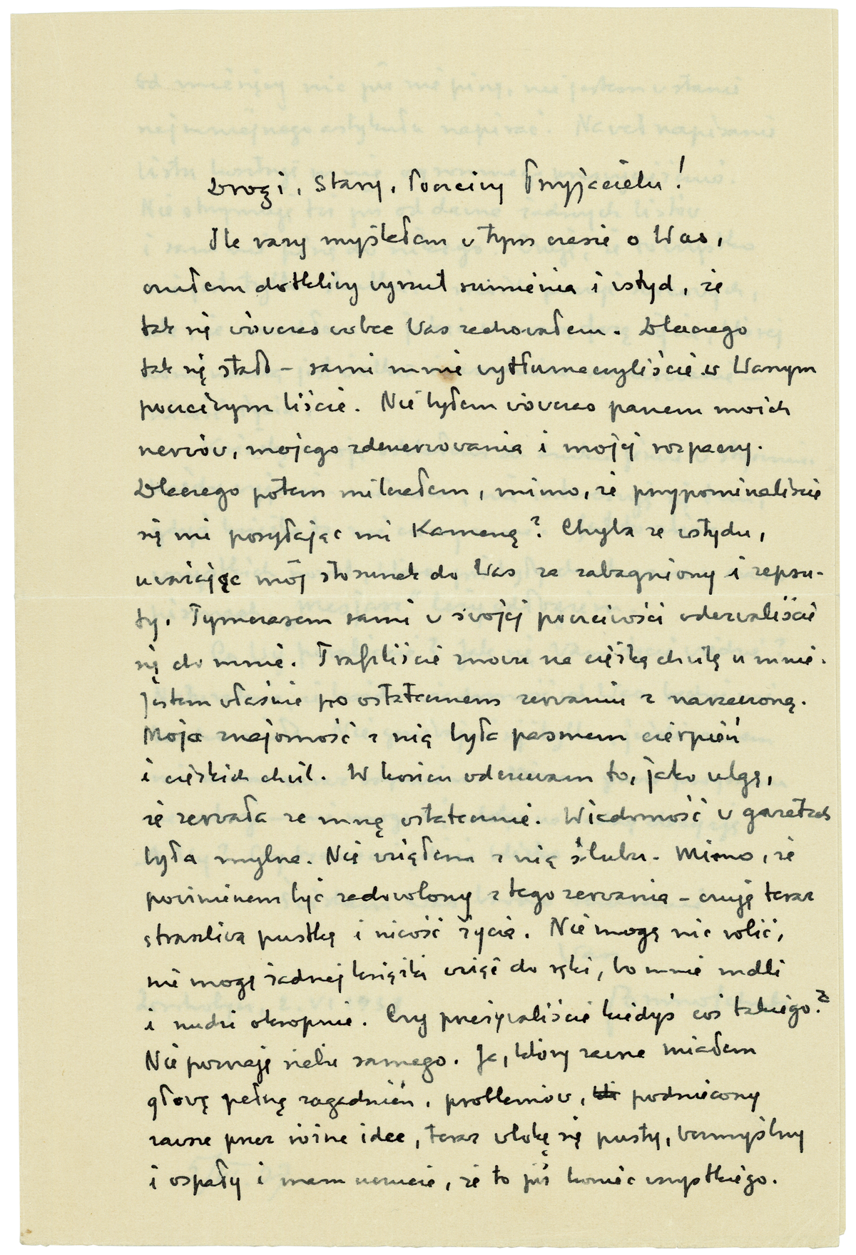 List Brunona Schulza do Zenona Waśniewskiego z 2 czerwca 1937 _1