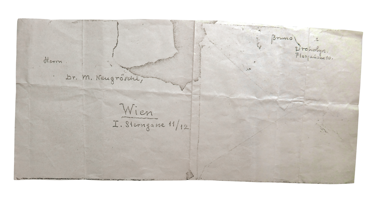 List Brunona Schulza do Mendla Neugröschla z 4 listopada 1936_3