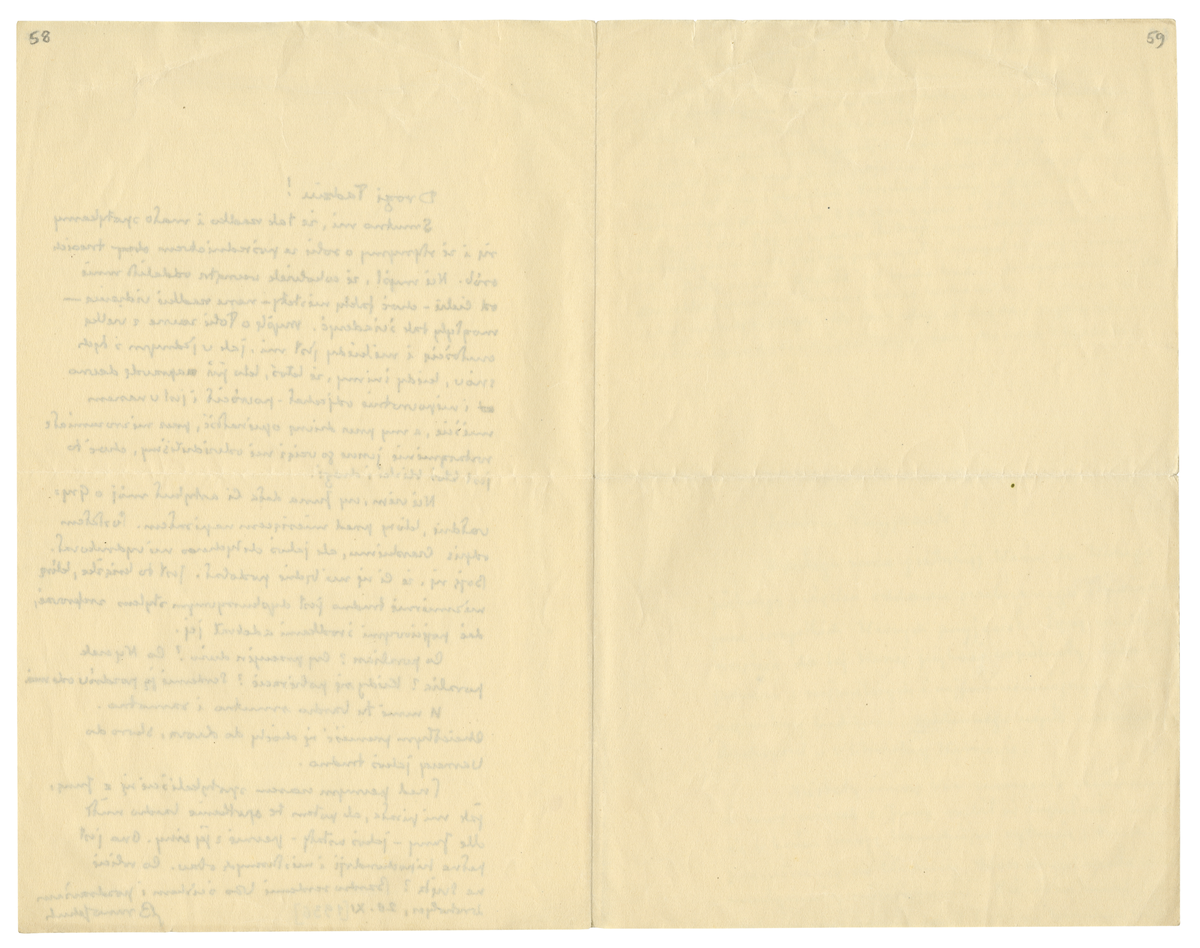 List Brunona Schulza do Tadeusza Brezy z 29 listopada 1936_2