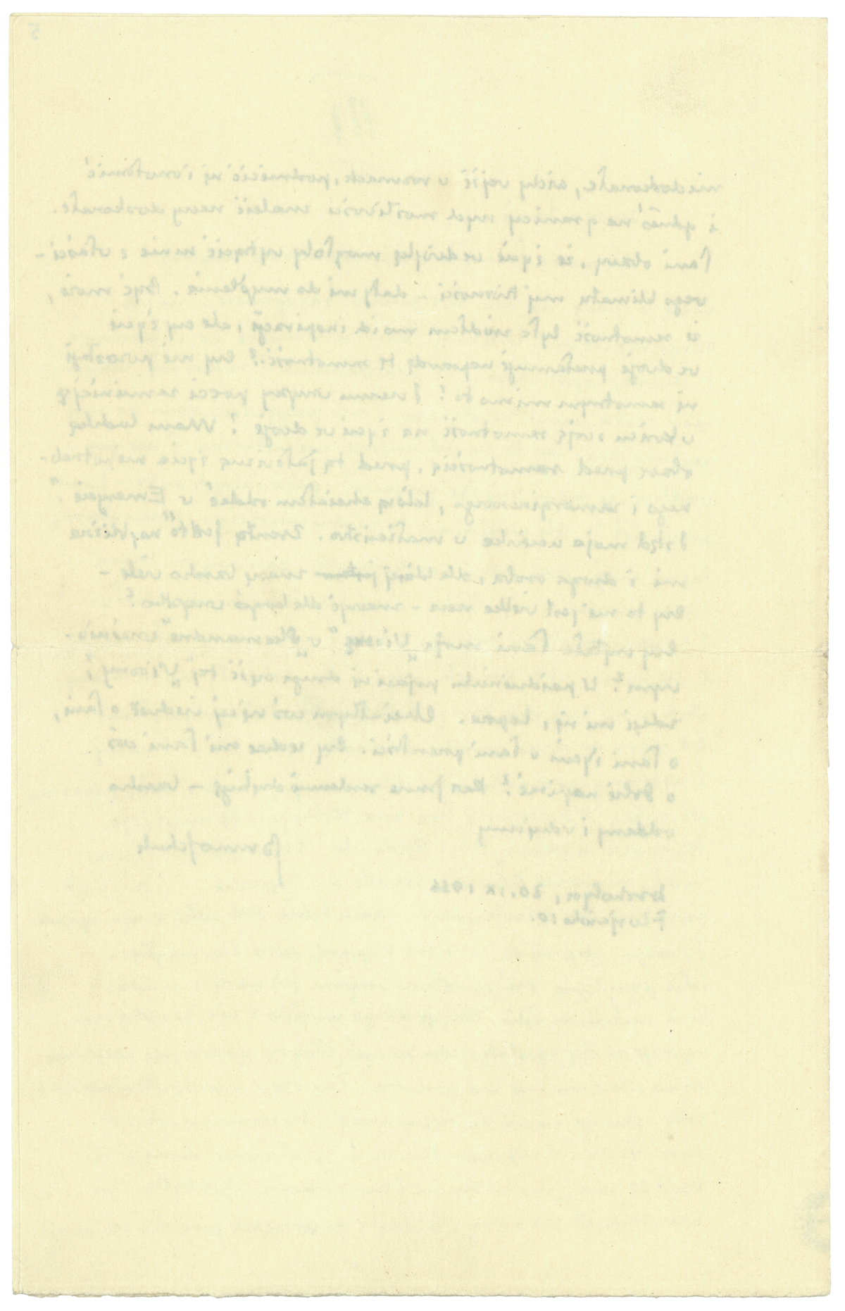 List Brunona Schulza do Romany Halpern z 30 września 1936_3