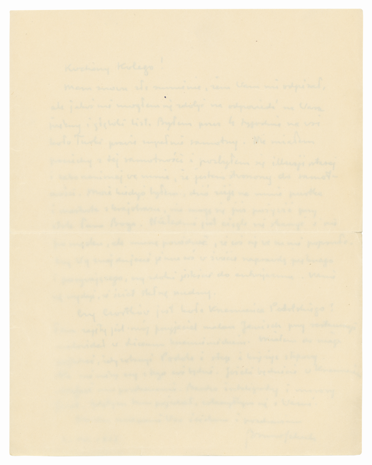 List Brunona Schulza do Zenona Waśniewskiego z 4 sierpnia 1937_3