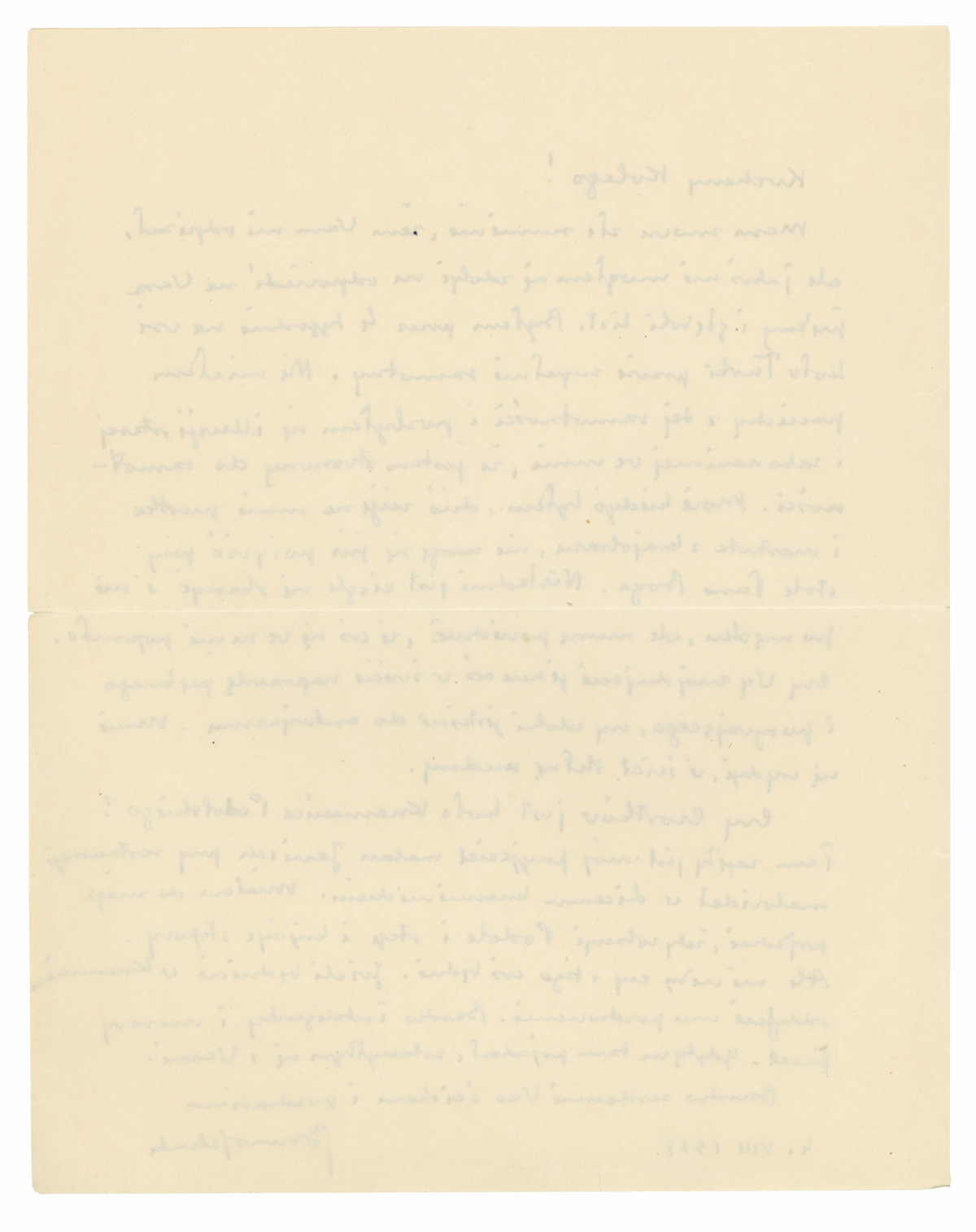 List Brunona Schulza do Zenona Waśniewskiego z 4 sierpnia 1937_2