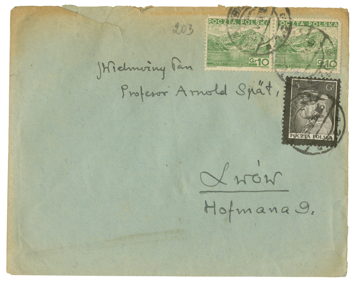 List Brunona Schulza do Arnolda Spaeta z 25 maja[?] 1936 roku_4