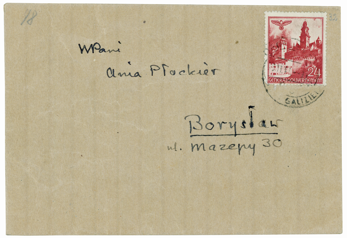 List Brunona Schulza do Anny Płockier z 19 listopada 1941 roku_3