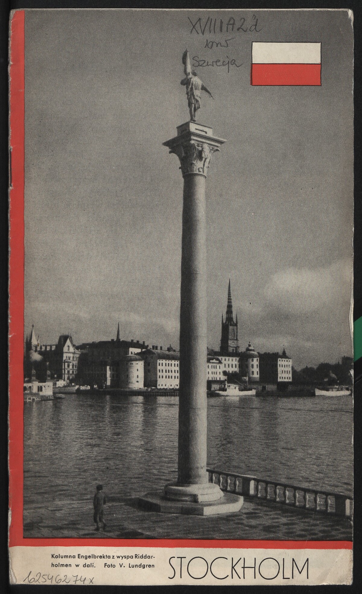 Przewodnik turystyczny po Sztokholmie, lata trzydzieste XX wieku