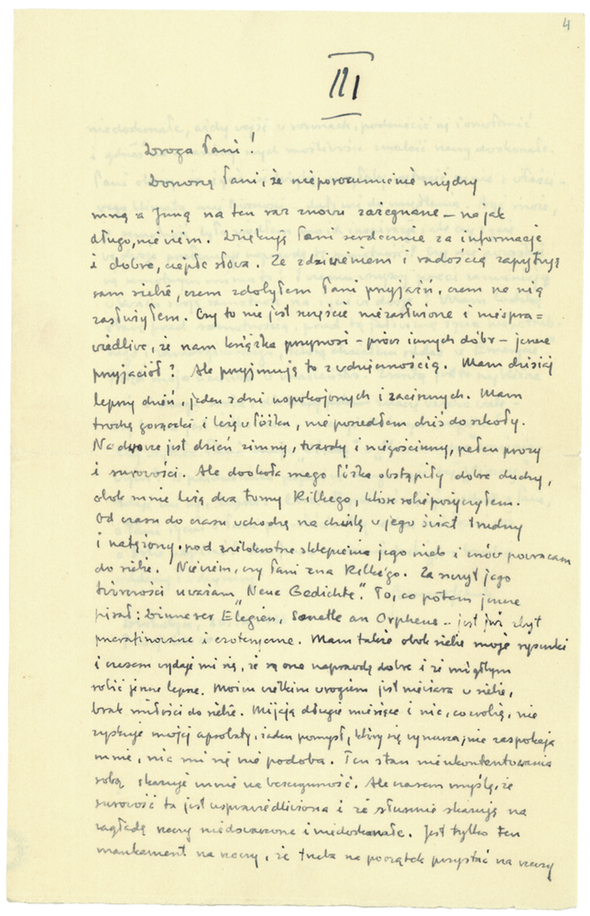 List Brunona Schulza do Romany Halpern z 30 września 1936_1